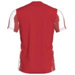 Joma 82P4R2951 احمر ابيض قميص بأكمام قصيرة بين رجال - Image 2