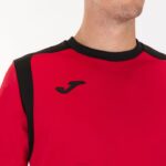 Joma 82P4R2954 أحمر أسود بطولة قميص من النوع الثقيل v رجال - Image 4