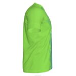 Joma 82P4R2958 الفلورسنت الأخضر والأزرق الملكي قميص بأكمام قصيرة أوليمبيا رجال - Image 3