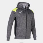 Joma 82P4R2962 مزيج رمادي أصفر أسود طاقم سترة مقنعين ثالثا رجال