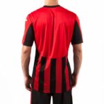 Joma 82P4R2963 أحمر أسود قميص بأكمام قصيرة رجال - Image 3
