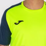 Joma 82P4R2968 الفلورسنت الأصفر الأزرق الداكن قميص بأكمام قصيرة أكاديمية رابعا رجال - Image 5
