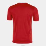 Joma 82P4R2971 احمر ابيض الفائز قميص قصير الأكمام رجال - Image 2