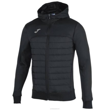 Joma 82P4R2982 أسود سترة خفيفة بيرنا رجال