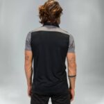 Joma 82P4R2987 أسود اللون الرمادي قميص بولو بأكمام قصيرة هواية II رجال - Image 4