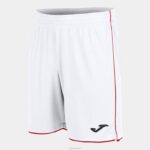 Joma 82P4R3007 أبيض أحمر شورت ليجا رجال