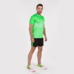 Joma 82P4R3021 الفلورسنت الأخضر الأبيض قميص قصير الأكمام النخبة السابع رجال - Image 4