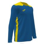 Joma 82P4R3067 الأزرق الملكي الأصفر بطولة القميص بأكمام طويلة vi رجال - Image 2