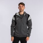 Joma 82P4R3078 مزيج الرمادي جاكيت مقنع مريح III رجال - Image 2