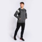 Joma 82P4R3078 مزيج الرمادي جاكيت مقنع مريح III رجال - Image 7