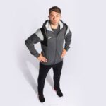 Joma 82P4R3078 مزيج الرمادي جاكيت مقنع مريح III رجال - Image 9