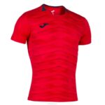 Joma 82P4R3087 أحمر قميص قصير الأكمام myskin الثاني رجال