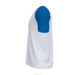 Joma 82P4R3095 أبيض أزرق ملكي قميص بأكمام قصيرة أكاديمية رابعا رجال - Image 4