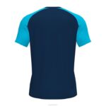 Joma 82P4R3098 الأزرق الداكن الفيروز الفلوريسنت قميص بأكمام قصيرة أكاديمية رابعا رجال - Image 2
