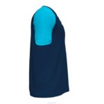 Joma 82P4R3098 الأزرق الداكن الفيروز الفلوريسنت قميص بأكمام قصيرة أكاديمية رابعا رجال - Image 4