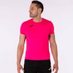 Joma 82P4R30 الفلورسنت الوردي قميص قصير الأكمام سجل الثاني رجال - Image 2