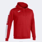 Joma 82P4R3107 احمر ابيض بطولة سترة مقنعين الرابع رجال