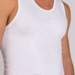 Joma 82P4R3126 أبيض بلا اكمام تي شيرت براما رجال - Image 3