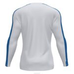 Joma 82P4R3139 أبيض أزرق ملكي أكاديمية قميص بأكمام طويلة III رجال - Image 2