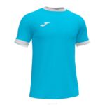 Joma 82P4R313 الفيروز الفلوري قميص قصير الأكمام مفتوح iii رجال