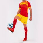 Joma 82P4R3162 احمر اصفر قميص بأكمام قصيرة سوبر نوفا الثاني رجال - Image 5