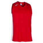 Joma 82P4R3163 احمر ابيض تي شيرت بلا أكمام كانشا ​​الثالث رجال