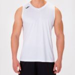 Joma 82P4R3164 أبيض تي شيرت بلا أكمام كانشا ​​الثالث رجال - Image 2