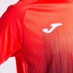 Joma 82P4R3172 المرجان الأسود الفلوري قميص بأكمام قصيرة النمر الرابع رجال - Image 4