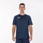 Joma 82P4R317 الأزرق الداكن والأصفر قميص قصير الأكمام كومبي رجال - Image 2