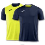 Joma 82P4R317 الأزرق الداكن والأصفر قميص قصير الأكمام كومبي رجال
