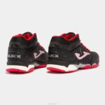 Joma 82P4R3190 أسود أحمر أحذية الكرة الطائرة v.block 23 رجال - Image 3