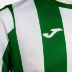 Joma 82P4R3197 أبيض أخضر قميص قصير الاكمام انتر كلاسيك رجال - Image 3