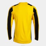 Joma 82P4R3198 أصفر أسود قميص طويل الاكمام انتر كلاسيك رجال - Image 2