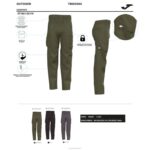 Joma 82P4R3200 الرمادي الداكن مستكشف السراويل الطويلة رجال - Image 9