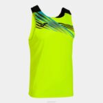 Joma 82P4R3204 نيون أصفر أسود بلا أكمام تي شيرت النخبة x رجال