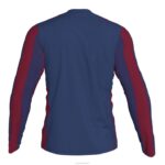 Joma 82P4R3216 بورجوندي أزرق قميص طويل الأكمام inter رجال - Image 2