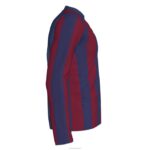 Joma 82P4R3216 بورجوندي أزرق قميص طويل الأكمام inter رجال - Image 4