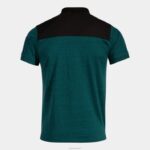 Joma 82P4R3217 أخضر أسود قميص بولو قصير الأكمام الفائز الثاني رجال - Image 2