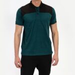 Joma 82P4R3217 أخضر أسود قميص بولو قصير الأكمام الفائز الثاني رجال - Image 4