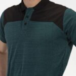 Joma 82P4R3217 أخضر أسود قميص بولو قصير الأكمام الفائز الثاني رجال - Image 7