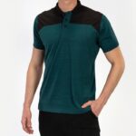 Joma 82P4R3217 أخضر أسود قميص بولو قصير الأكمام الفائز الثاني رجال - Image 8