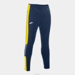 Joma 82P4R3226 الأزرق الداكن والأصفر بطولة السراويل الطويلة الرابع رجال