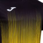 Joma 82P4R3237 أصفر أسود قميص بأكمام قصيرة النمر الرابع رجال - Image 7