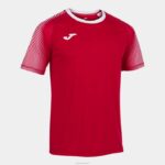 Joma 82P4R3264 أحمر قميص قصير الأكمام Hispa III رجال