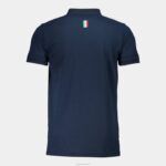 Joma 82P4R3265 الأزرق الداكن قميص بولو قصير الاكمام لاتحاد التنس والباديل الايطالى - Image 2