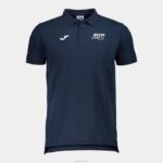 Joma 82P4R3265 الأزرق الداكن قميص بولو قصير الاكمام لاتحاد التنس والباديل الايطالى