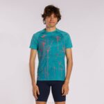 Joma 82P4R3269 الفيروز قميص قصير الأكمام النخبة التاسع رجال - Image 2