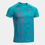 Joma 82P4R3269 الفيروز قميص قصير الأكمام النخبة التاسع رجال