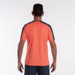 Joma 82P4R3289 الفلورسنت البرتقالي والأزرق الداكن قميص البطولة البيئية قصيرة الأكمام رجال - Image 4
