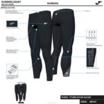 Joma 82P4R3296 أسود لباس ضيق طويل يلة رجال - Image 10